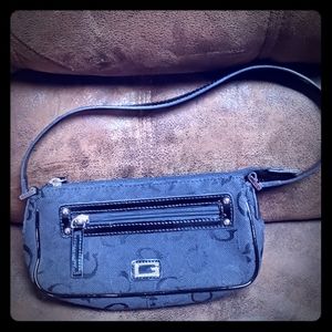 New Smaller Black Guess Purse Bag